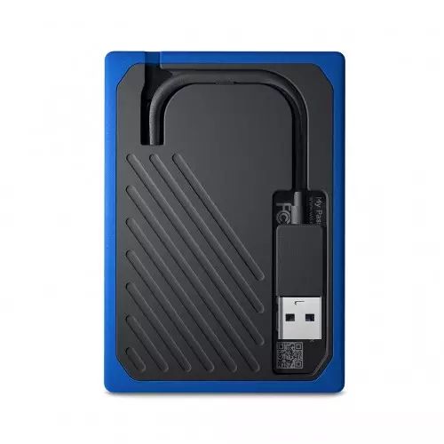 Western Digital My Passport Go Cobalt 500GB External SSD-gallery-1