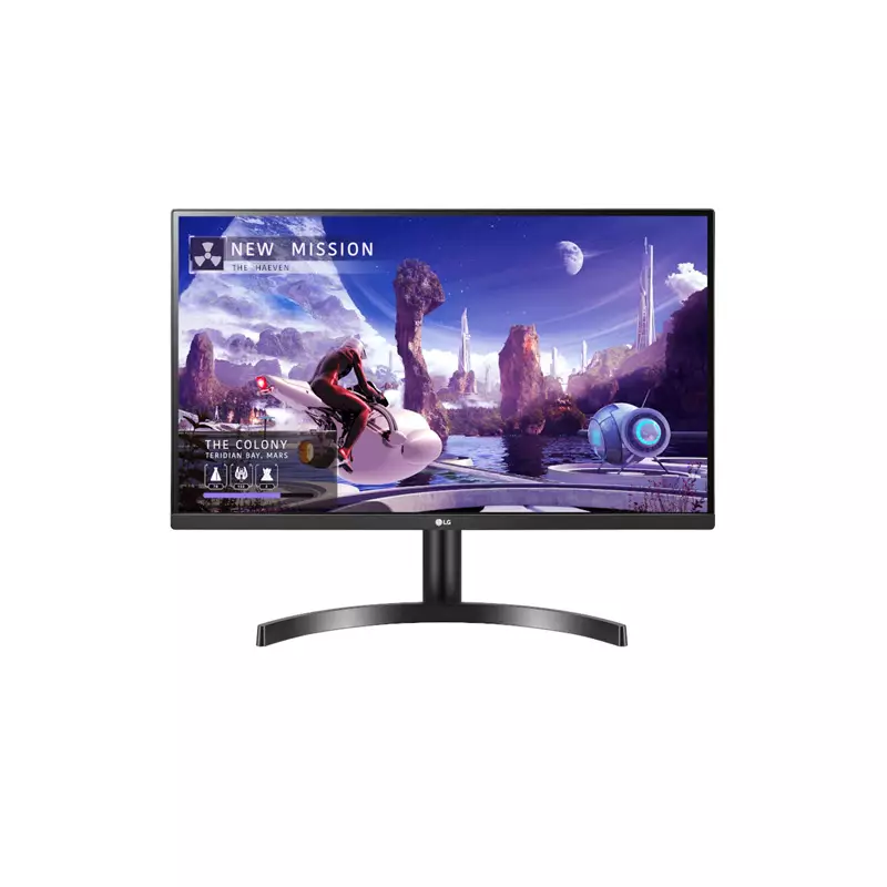 LG 27QN600-B 27 INCH QHD 75HZ ANTI-GLARE HDR10 IPS MONITOR WITH AMD FREESYNC