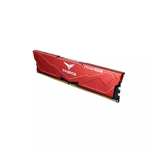 Team T-Force Vulcan 8GB DDR5 5600MHz CL40 Gaming Desktop RAM with Heatsink-gallery-1