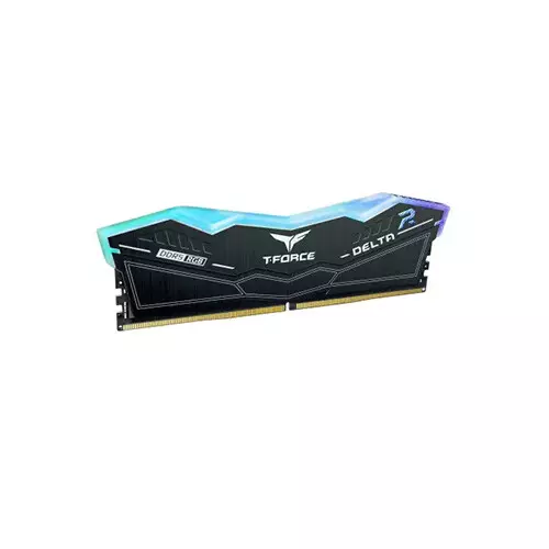 TEAM T-FORCE DELTA RGB 32GB 7200MHz DDR5 Gaming Desktop RAM - Black