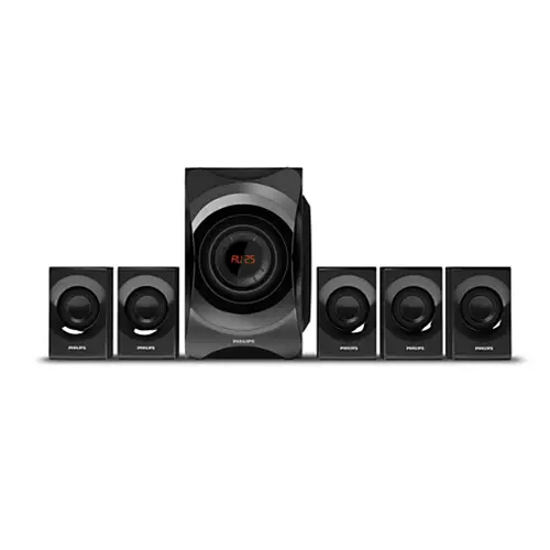 Philips SPA8000B 5.1 Channel Multimedia Speaker