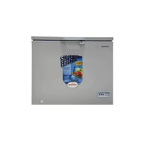Sharp SCF-K250X-SL2/SL3 250L Chest Freezer (Silver)