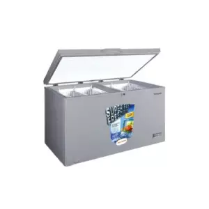 SHARP SCF-K580X-SL2 425L Chest Freezer (Silver)-gallery-1