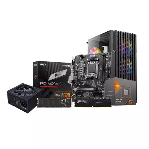 AMD Ryzen 5 8600G 16GB RAM 256GB SSD Desktop PC