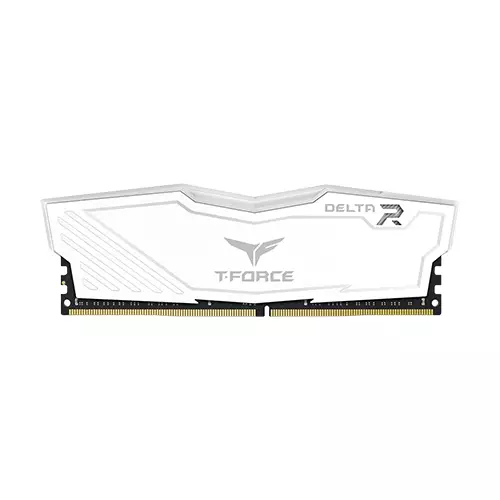 TEAM T-FORCE DELTA RGB WHITE 16GB 3200MHZ DDR4 GAMING DESKTOP RAM-gallery-2
