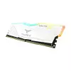 TEAM T-FORCE DELTA RGB WHITE 16GB 3200MHZ DDR4 GAMING DESKTOP RAM-gallery-1