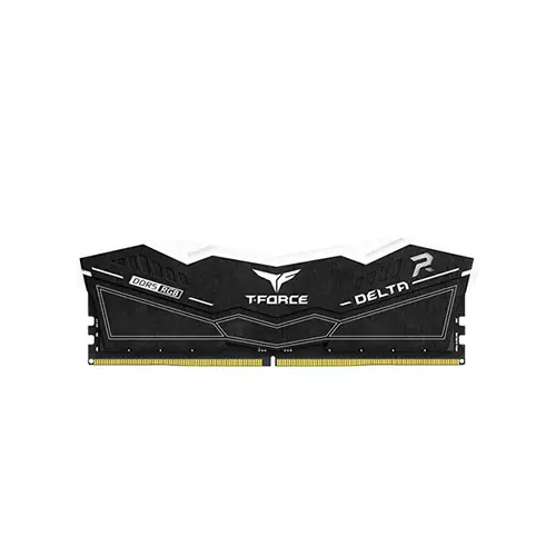 TEAM T-FORCE DELTA RGB 32GB (16GBx2) 6000MHz DDR5 Gaming RAM BLACK-gallery-1