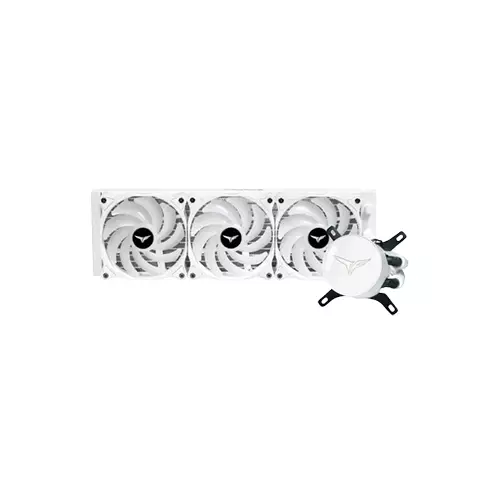TEAM T-FORCE SIREN GD360E ALL-IN-ONE ARGB CPU LIQUID COOLER (WHITE)-gallery-1
