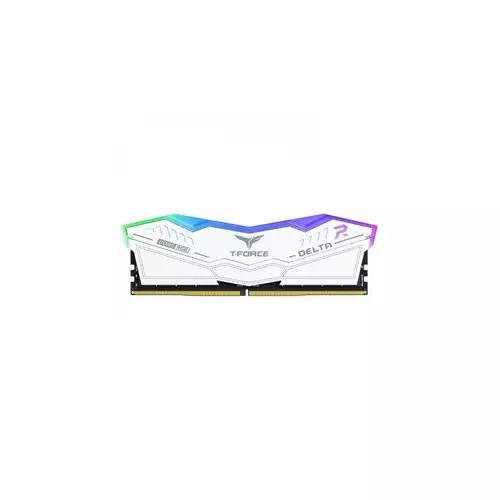TEAM Delta 8GB 5600MHz RGB DDR5 Gaming Desktop RAM (White)