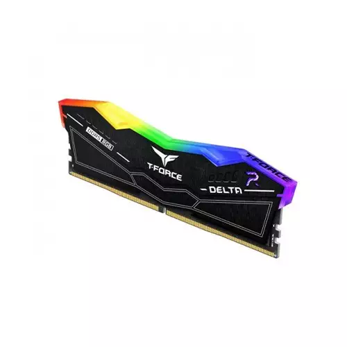TEAM T-FORCE DELTA RGB 16GB (2x8GB) 6000MHz DDR5 Gaming Desktop RAM (Black)-gallery-1