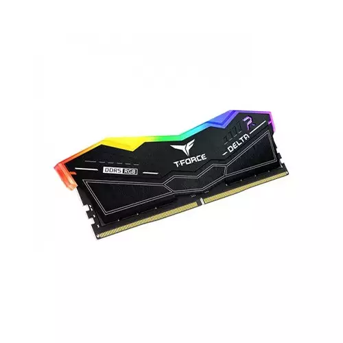 TEAM T-FORCE DELTA RGB 16GB (2x8GB) 6000MHz DDR5 Gaming Desktop RAM (Black)-gallery-2