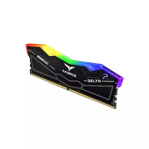 Team Delta RGB 64GB (2x32GB) DDR5 6000MHz CL38 Desktop RAM (Black)-gallery-2
