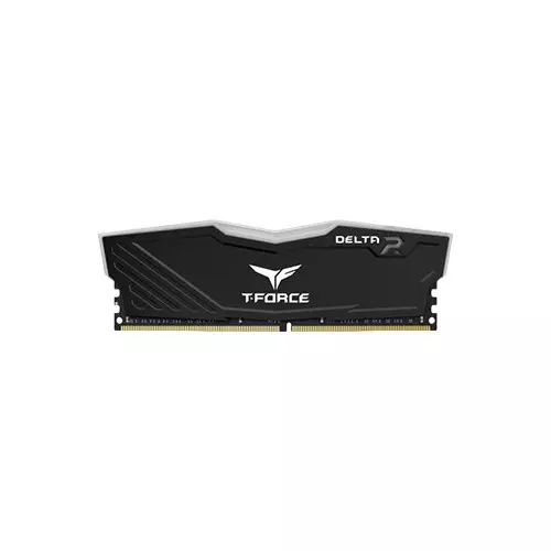 Team T-Force Delta RGB 8GB DDR4 3200MHz CL16 Black Gaming Desktop RAM with Heatsink-gallery-3