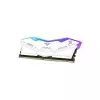 TEAM T-FORCE DELTA RGB 32GB (2x16GB) 6000MHz DDR5 CL30 White Gaming Desktop RAM-gallery-2
