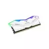 TEAM T-FORCE DELTA RGB 16GB DDR5 6000MHz CL28 Desktop RAM (White)-gallery-1