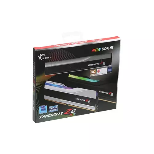 G.Skill Trident Z5 RGB Series 32GB (2 x 16GB) DDR5 5200MHz Desktop RAM (Silver)-gallery-2