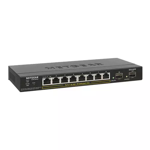 Netgear GS310TP 8-Port Gigabit PoE+ Manage Desktop Switch + 2SFP-gallery-2