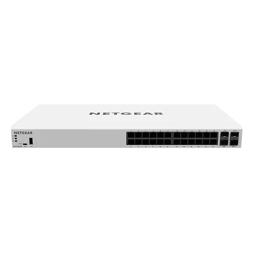 Netgear GC728XP 24 Port Gigabit Copper POE Managed Switch-gallery-1
