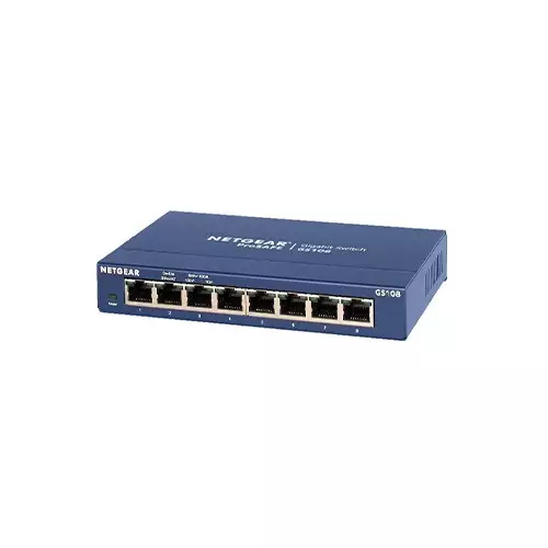 Netgear GS108 8-Port Gigabit Ethernet Unmanaged Switch-gallery-1