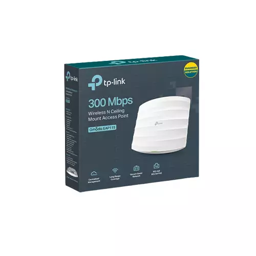 TP-LINK EAP115 V4 300MBPS WIRELESS N CEILING MOUNT ACCESS POINT-gallery-2