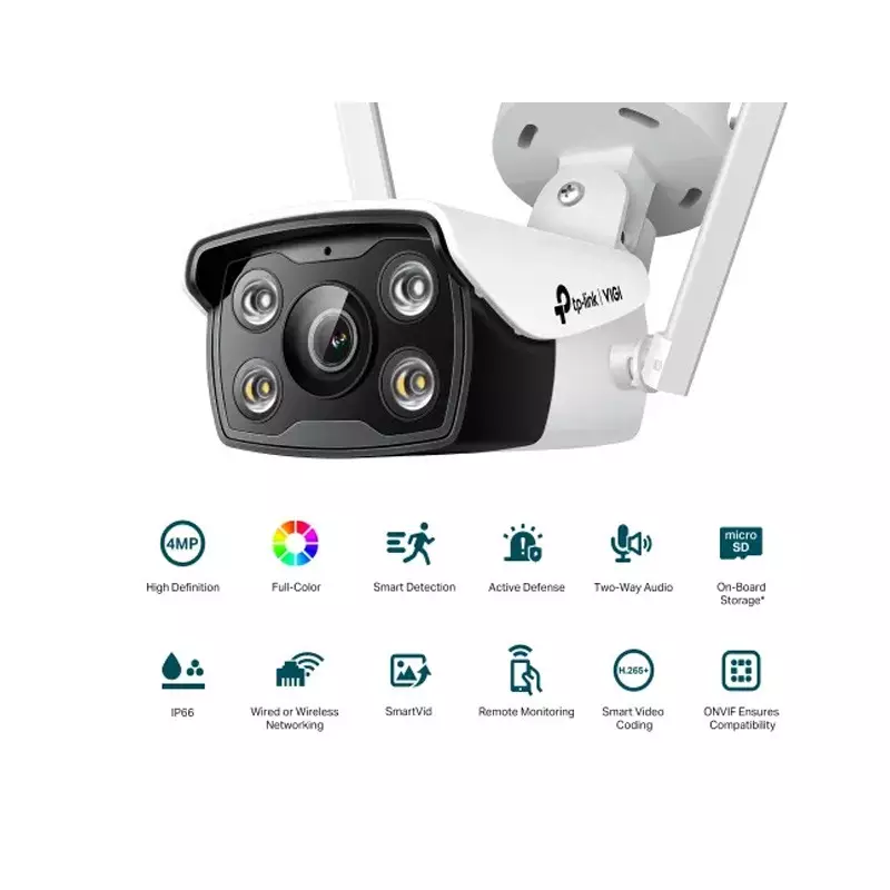 TP-Link VIGI C340-W 4MP Full-Color Wi-Fi Bullet IP Camera-gallery-1