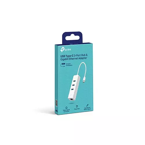 TP-Link UE330C USB Type-C 3-Port Hub & Gigabit Ethernet Adapter-gallery-3