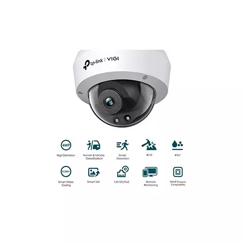 TP-link VIGI C240I 4MP IR Dome Network Camera-gallery-1