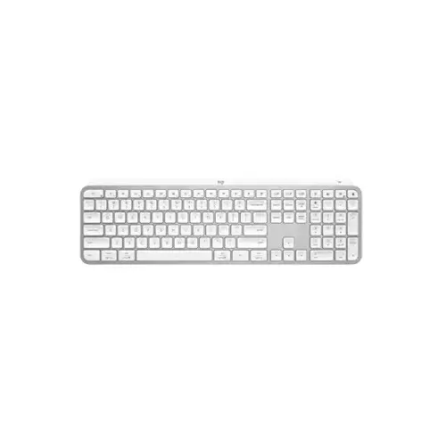 Logitech MX Keys S Wireless Keyboard - White