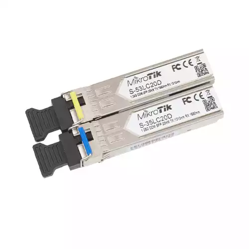 MikroTik S-3553LC20D 1.25G Single Mode optical SFP module