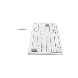 A4tech FSTYLER FBX53C Dual Mode Wireless Keyboard - White-gallery-2