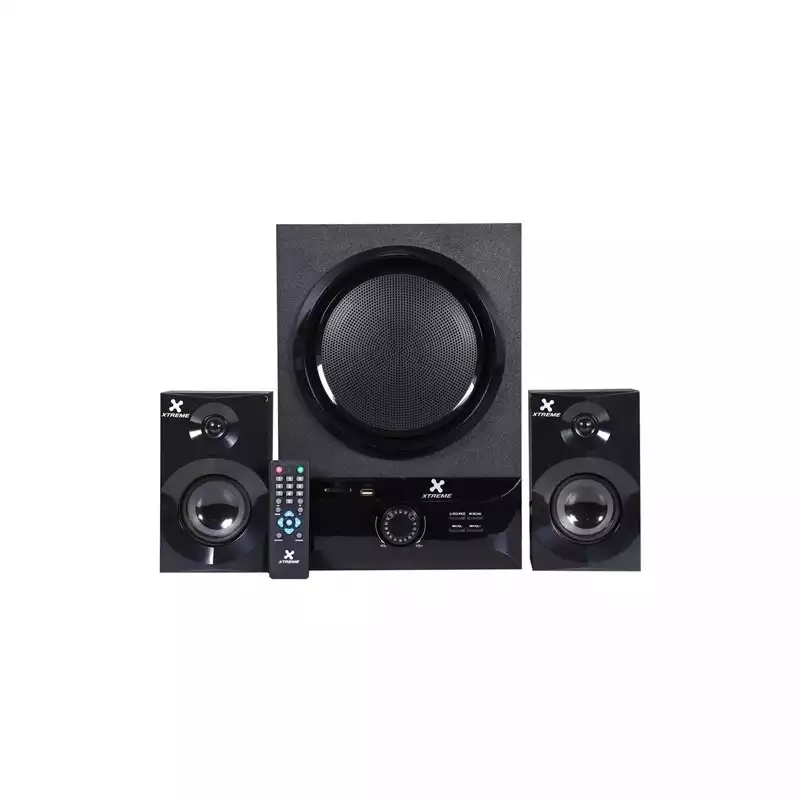 Xtreme E209BU 2:1 Bluetooth Speaker With Remote (Black)