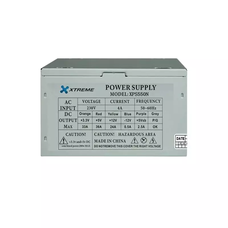 Xtreme XPS550N Non-Modular 200W ATX Power Supply-gallery-2