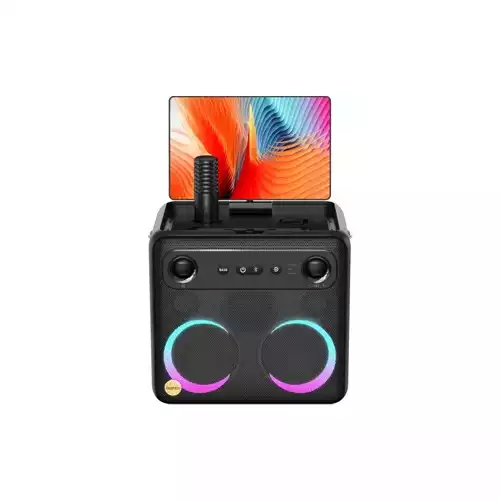 Ikarao Xtreme Break X2 All-in-One Portable Karaoke Speaker with Smart Display