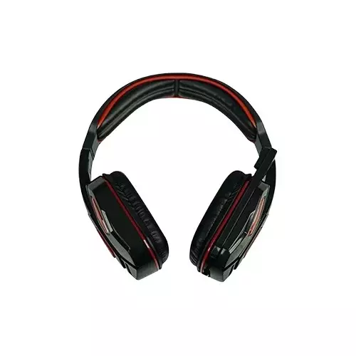 Xtreme S-Q90 Wired Multimedia Headphone Black & Red with Mic-gallery-1