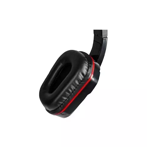 Xtreme S-Q90 Wired Multimedia Headphone Black & Red with Mic-gallery-2