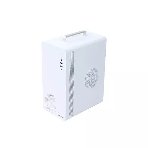 Xtreme U200 Mid Tower Micro ATX Desktop White Case With PSU-gallery-2