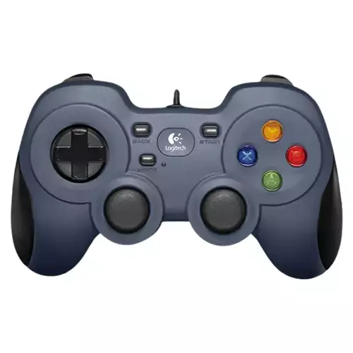 Logitech F310 Gamepad USB port Precision from two analog sticks with digital buttons - TechLand BD Flash Sale