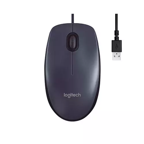 LOGITECH K120 KEYBOARD AND B100 OPTICAL MOUSE COMBO-gallery-1