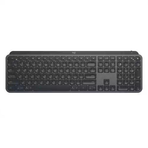 LOGITECH MX KEYS ADVANCED WIRELESS BLUETOOTH ILLUMINATED KEYBOARD (BLACK)