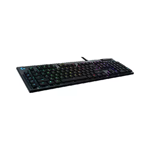 LOGITECH G813 LIGHTSYNC RGB MECHANICAL GAMING KEYBOARD (LINEAR SWITCH BLACK)-gallery-1