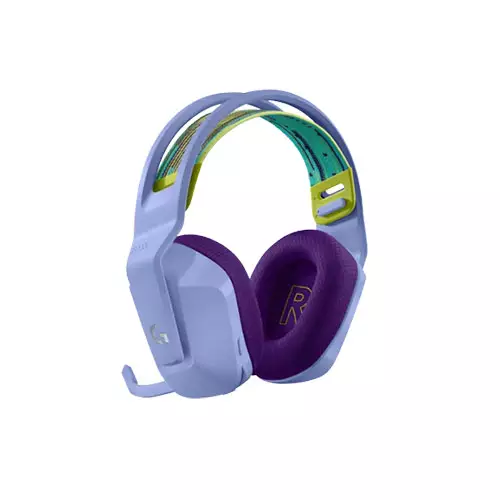 LOGITECH G733 LIGHTSPEED WIRELESS RGB GAMING HEADSET (LILAC)-gallery-1