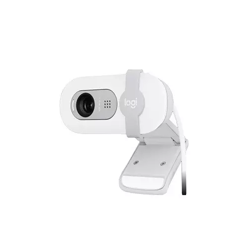 Logitech BRIO 100 FHD Webcam (Off-White)-gallery-3
