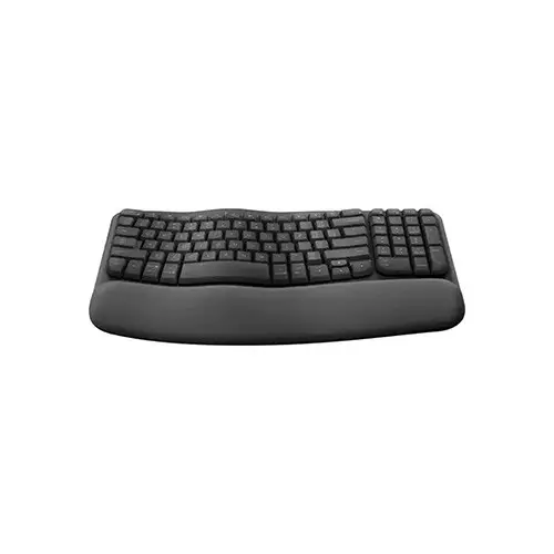 Logitech Wave Keys Easy-Switch Wireless Ergonomic Keyboard-gallery-2