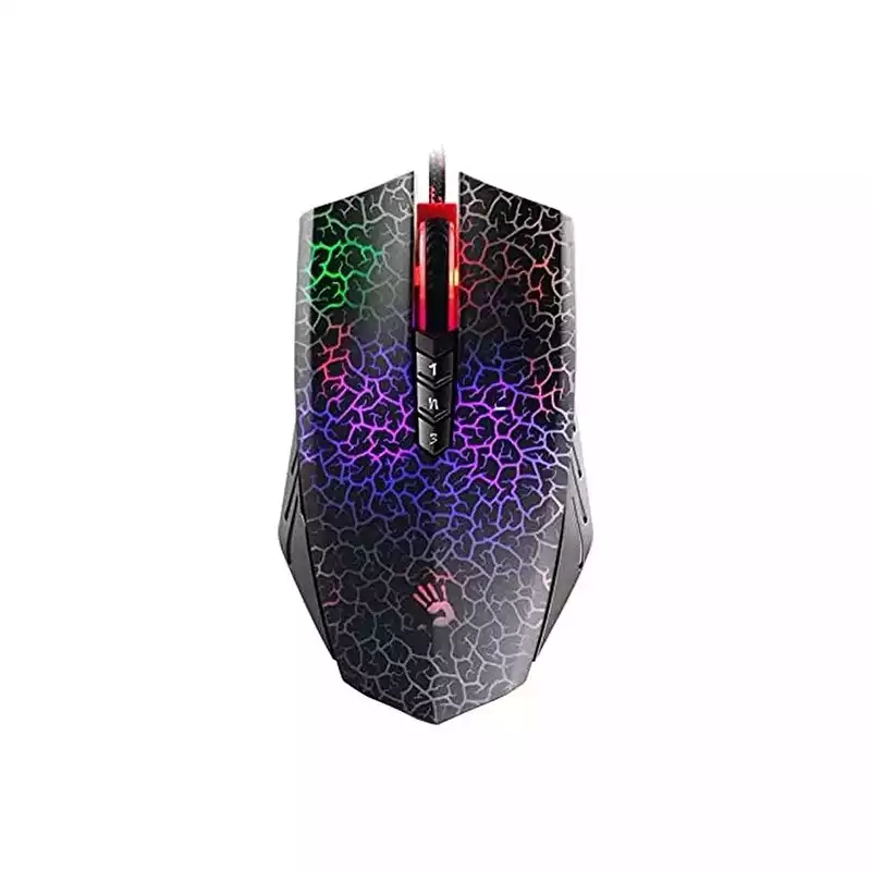 A4 Tech Bloody A70 RGB 6200 DPI Gaming Mouse(Black)
