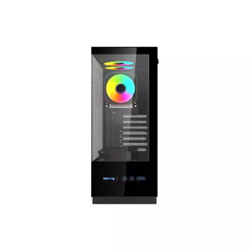 Value-Top AUNIX 80F3D ATX Gaming Case with Temperature display-gallery-2