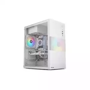 Value-Top T863 ARGB Micro ATX Case With 200w PSU (White)