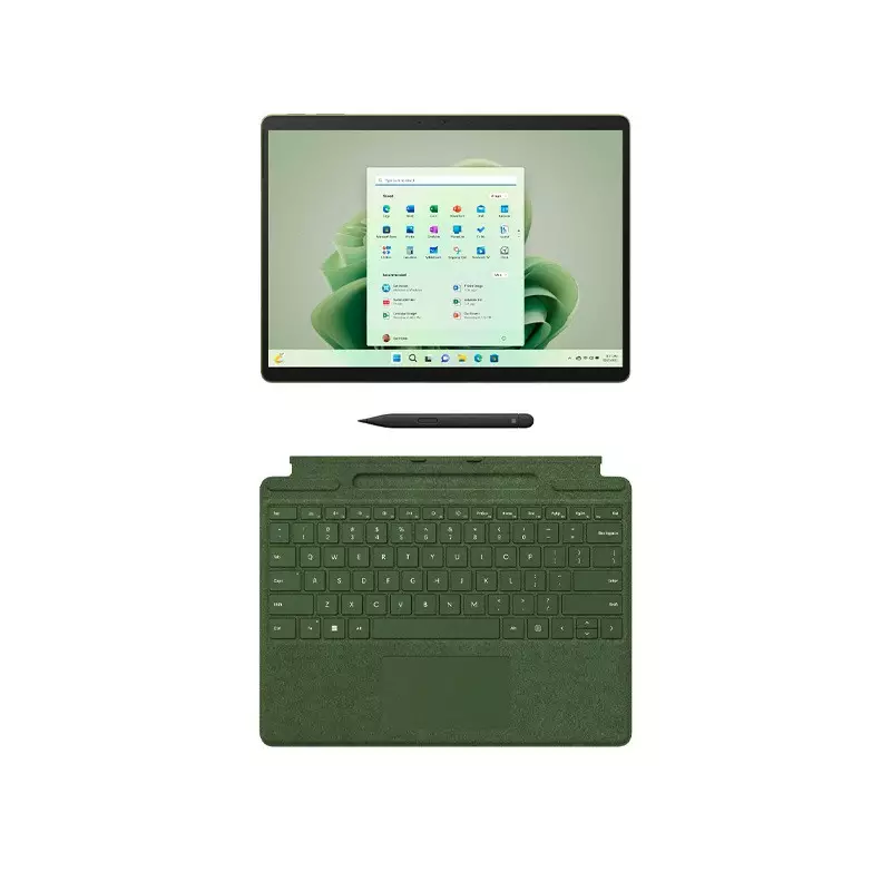 Microsoft Surface Pro 9 Forest Intel Evo Core i5-1235U 12th Gen 8GB RAM 256GB SSD 13 Inch PixelSense Flow 120Hz Multi-Touch Display Forest Laptop-gallery-4