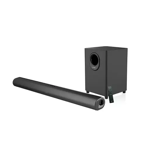 F&D HT-350 2.1 Sound Bar 220W Wireless Bluetooth Tower Speaker-gallery-1