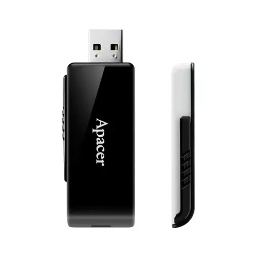 Apacer AH350 16GB USB 3.1 Pen Drive (Black)-gallery-1