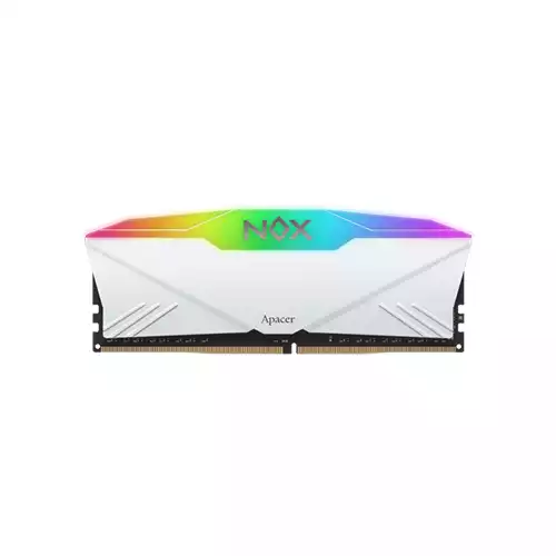 APACER 16GB DDR4 3600MHz NOX RGB RAM (WHITE)